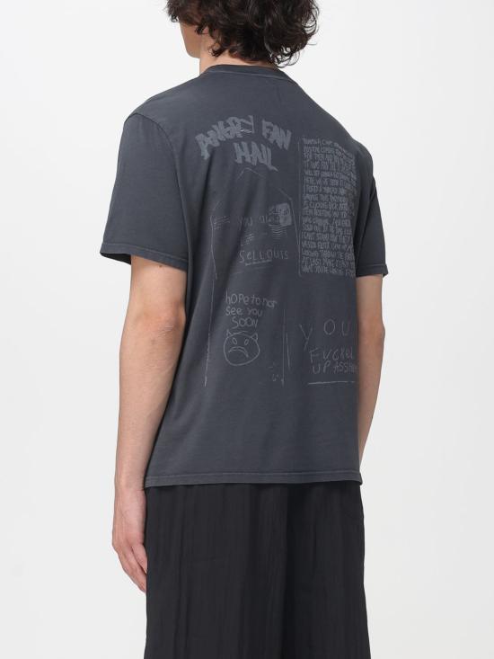 26SS 아워레가시 박스 티셔츠 앵그리 팬 메일 프린트 M2266BA Grey - OUR LEGACY