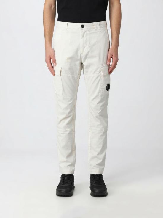 26SS 씨피 컴퍼니 스트레치 새틴 카고 팬츠 RSCMPA743A005694G 103 White