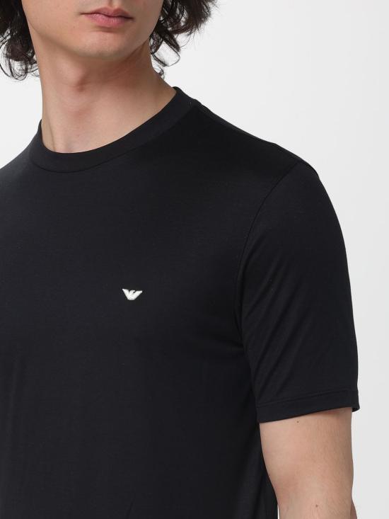 26SS 엠포리오 아르마니 반팔 티셔츠 EM004592AF13747 UC001 Black - EMPORIO ARMANI