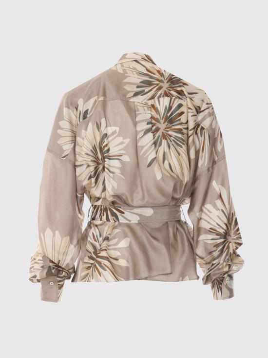 26SS 브루넬로 쿠치넬리 셔츠 MQ967RH216 C009 Kaki - BRUNELLO CUCINELLI