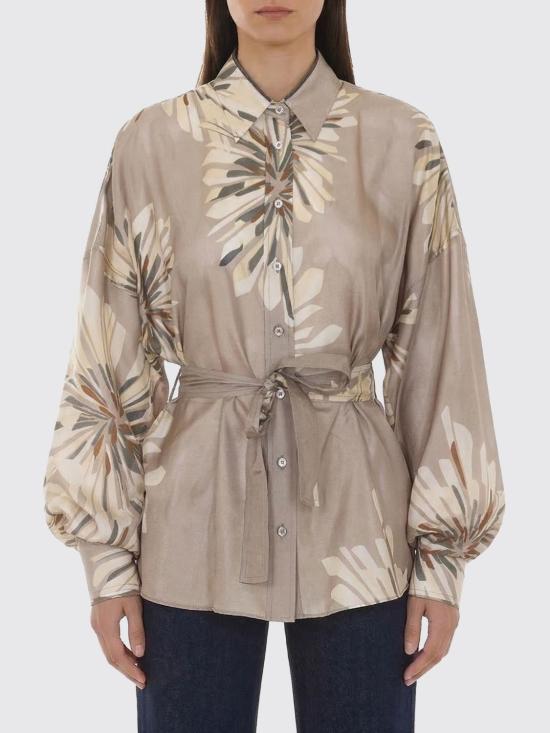 26SS 브루넬로 쿠치넬리 셔츠 MQ967RH216 C009 Kaki