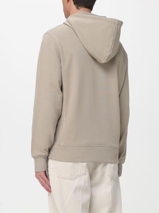 26SS 호간 후드 티셔츠 KQMB5522290ZFU C004 Mud - HOGAN