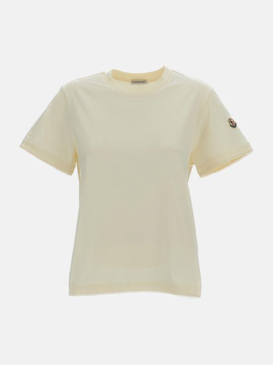 26SS 몽클레어 반팔 티셔츠 L10938C0002789AUO 034 White