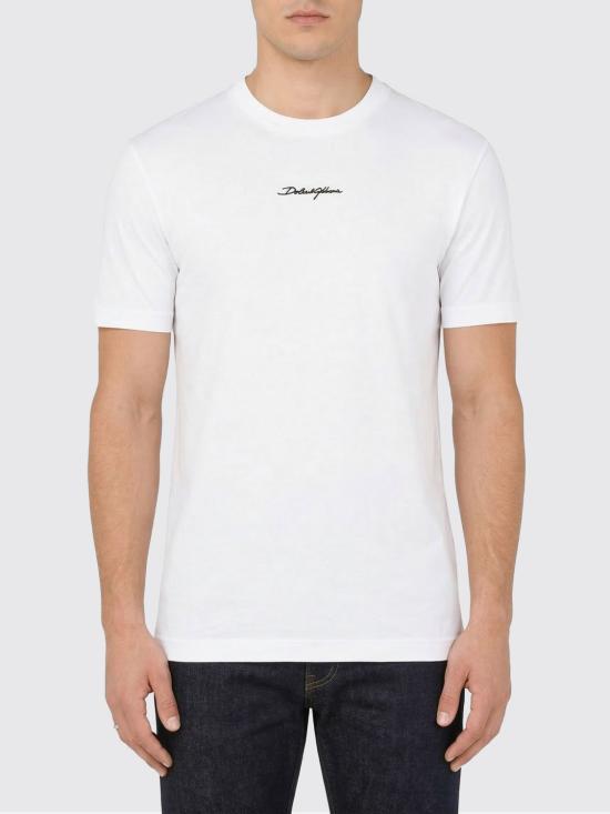 26SS 돌체앤가바나 반팔 티셔츠 G8RN8ZG7P0C W0111 White