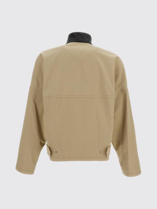 26SS 보테가베네타 컴팩트 코튼 자켓 852530V6KO0 2549 Sand - BOTTEGA VENETA