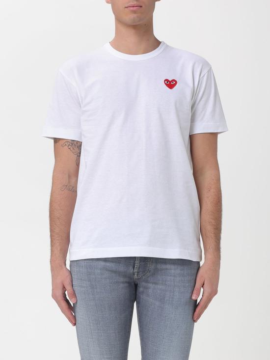 26SS 꼼데가르송 반팔 티셔츠 AXT108051 2 White