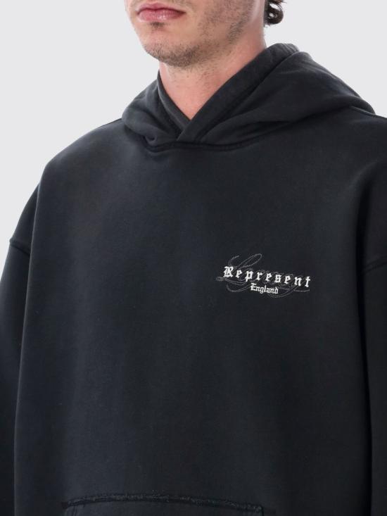 26SS 리프레젠트 긴팔 티셔츠 MLM100374 06 Black - REPRESENT