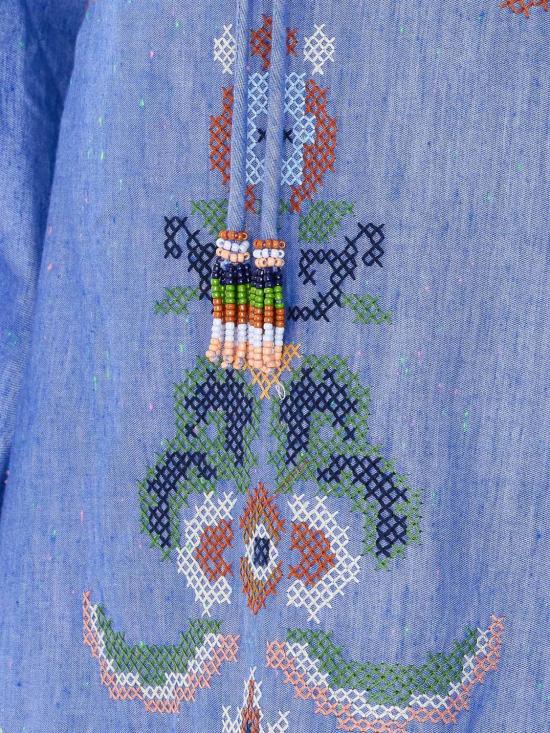 26SS 팜 리오 롱 원피스 349077 26051 Blue - FARM RIO