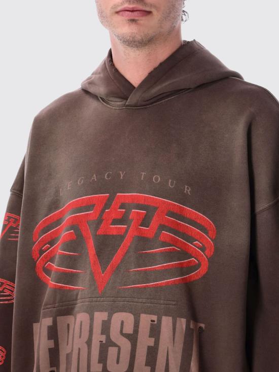 26SS 리프레젠트 후드 티셔츠 MLM100366 17 Black - REPRESENT