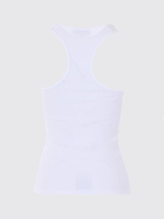 26SS 스텔라 맥카트니 민소매 티셔츠 6J04203SQA39 9000 White - STELLA MCCARTNEY