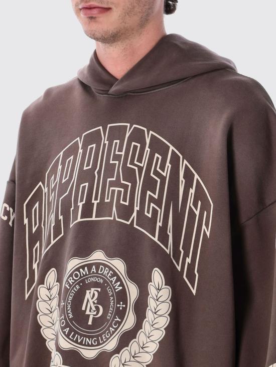 26SS 리프레젠트 후드 티셔츠 MLM100372 17 Black - REPRESENT