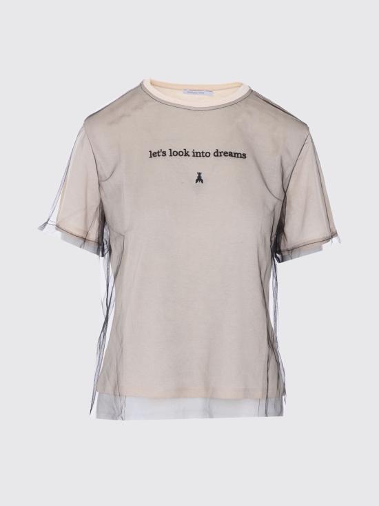 26SS 파트리지아페페 반팔 티셔츠 8M1815J370 J4U3 Yellow Cream - PATRIZIA PEPE