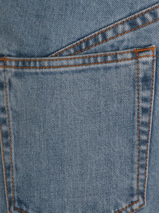 26SS 알라이아 데님 팬츠 AA9P0176D015C A21 Gnawed Blue - ALAIA