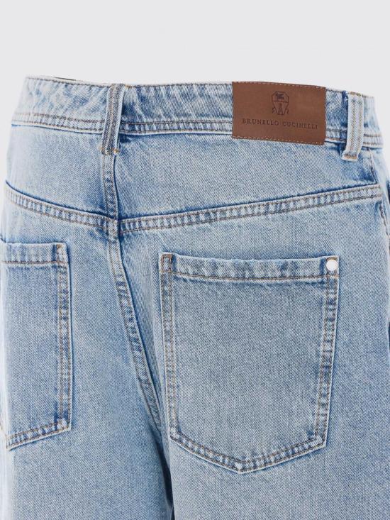 26SS 브루넬로 쿠치넬리 팬츠 MA095P5319 C9387 Denim - BRUNELLO CUCINELLI