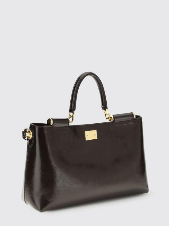 26SS 돌체앤가바나 Medium Vittoria calfskin 핸드백 BB7896AZ000 8H042 Brown - DOLCE & GABBANA