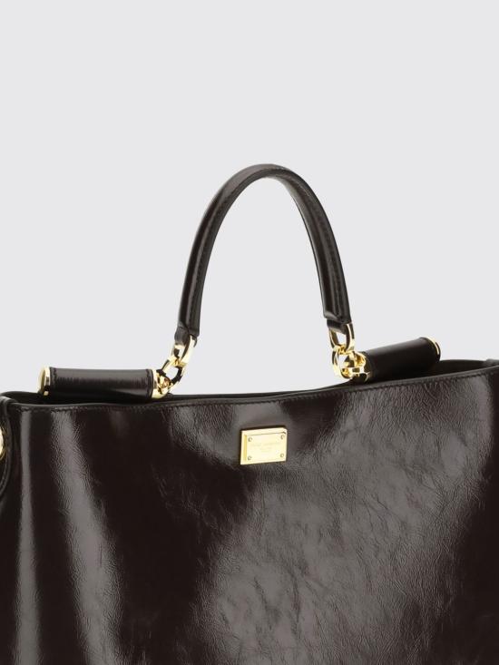 26SS 돌체앤가바나 Medium Vittoria calfskin 핸드백 BB7896AZ000 8H042 Brown