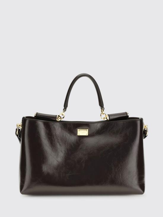 26SS 돌체앤가바나 Medium Vittoria calfskin 핸드백 BB7896AZ000 8H042 Brown - DOLCE & GABBANA