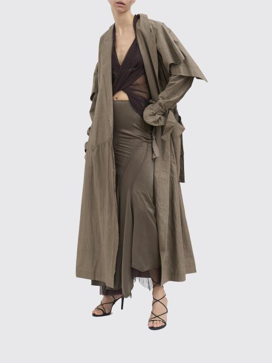 26SS 예후아판 트렌치 코트 N1098 SANDYBROWN Beige - YEHUAFAN