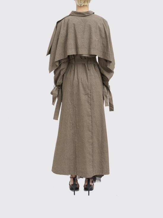 26SS 예후아판 트렌치 코트 N1098 SANDYBROWN Beige - YEHUAFAN