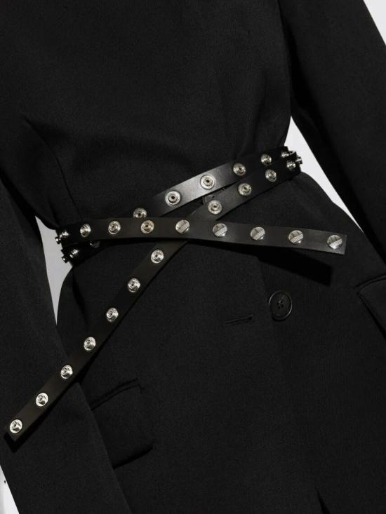 26SS 디 아티코 레귤러 벨트 250WKE00027LBT019AA 100 Black - THE ATTICO