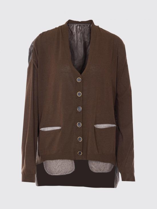 26SS 우마 왕 스웨터 UK7136 UW600 Brown - UMA WANG