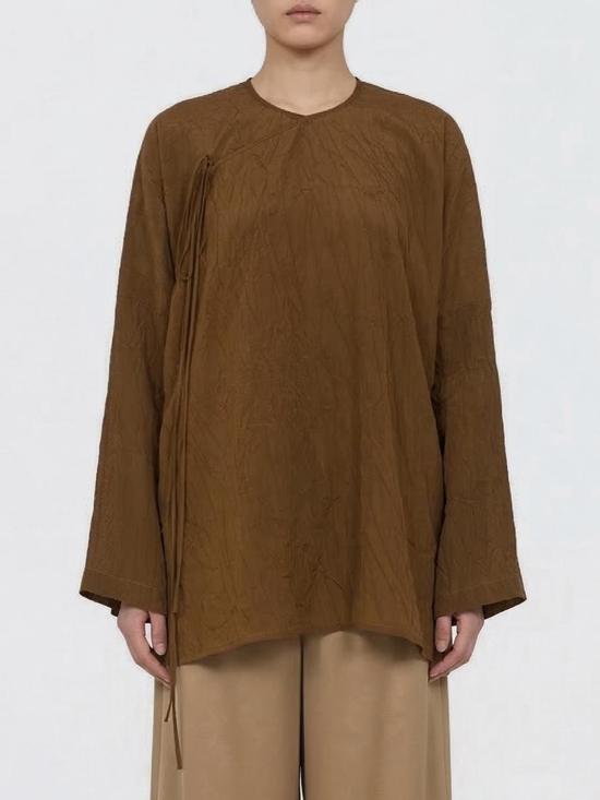 26SS 우마 왕 긴팔 티셔츠 UP1013 UW240 Brown