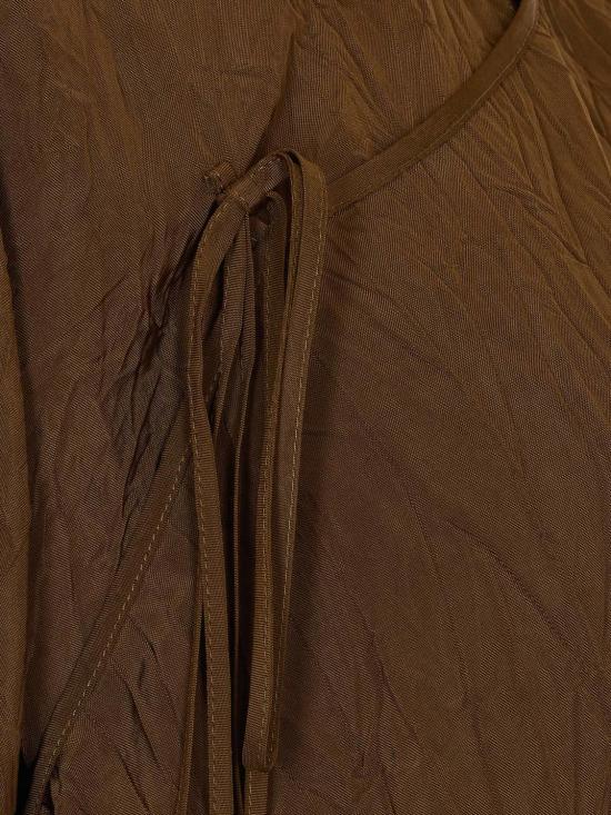 26SS 우마 왕 긴팔 티셔츠 UP1013 UW240 Brown - UMA WANG