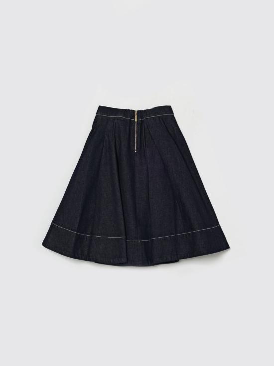 26SS [키즈] 엘리자베타프랜치 스커트 EFGO2050DF011 4040 Denim - ELISABETTA FRANCHI
