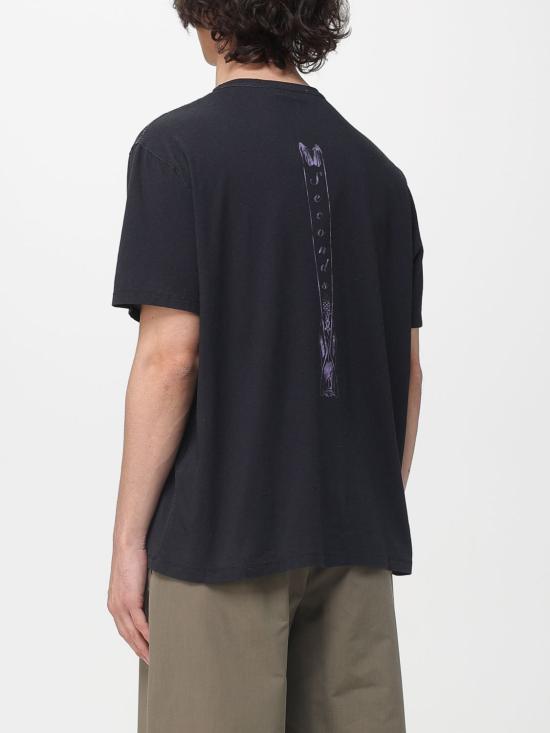 26SS 아워레가시 뉴 박스 티셔츠 사이버네틱 엔젤 프린트 M2266NC Black - OUR LEGACY