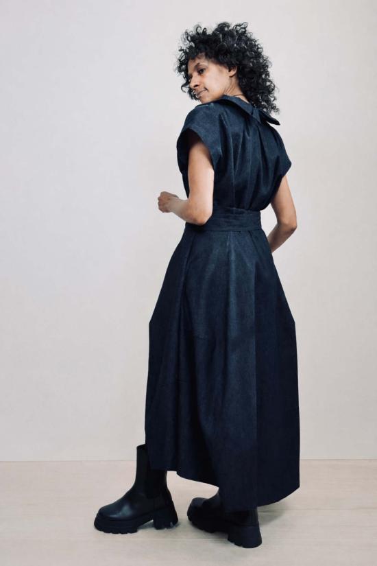  예세이트 데님 스커트 예사엣 루암 - YESAET