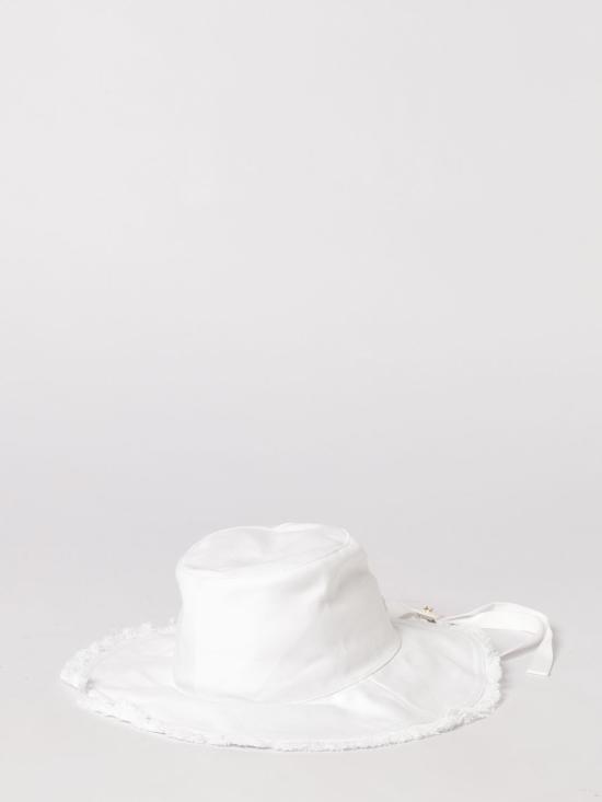 26SS [키즈] 엘리자베타프랜치 모자 EFCP031CCA034 0004 White - ELISABETTA FRANCHI