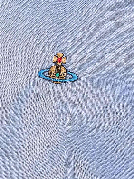 26SS 비비안웨스트우드 셔츠 1501006IW01ES K403 Blue - VIVIENNE WESTWOOD