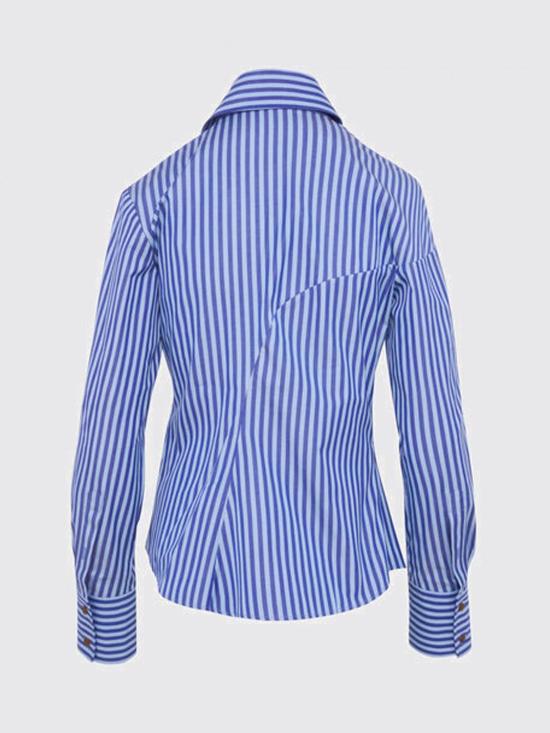 26SS 비비안웨스트우드 셔츠 1501006FW018S K204 Blue - VIVIENNE WESTWOOD