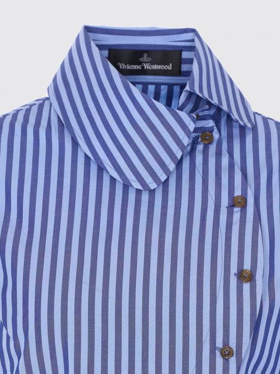26SS 비비안웨스트우드 셔츠 1501006FW018S K204 Blue - VIVIENNE WESTWOOD