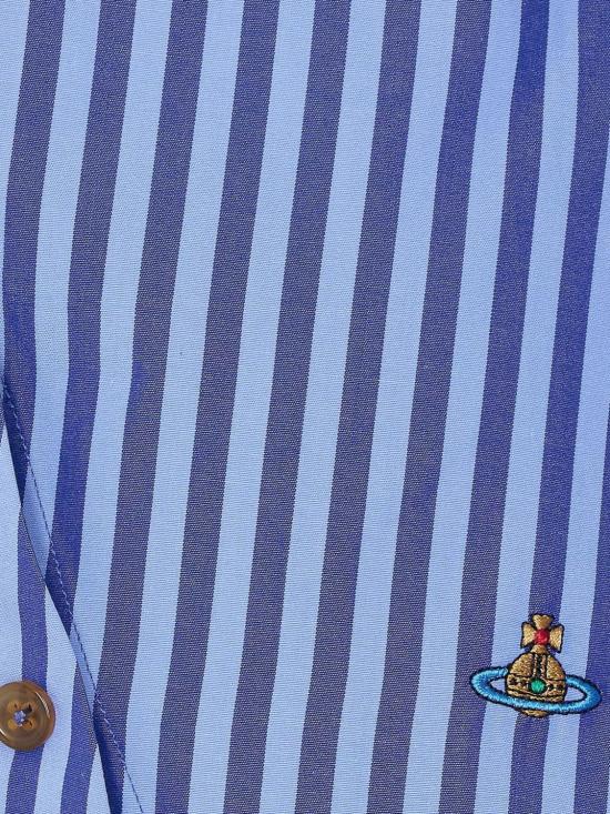 26SS 비비안웨스트우드 셔츠 1501006FW018S K204 Blue - VIVIENNE WESTWOOD