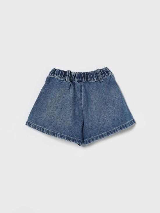 26SS [키즈] 엘리자베타프랜치 쇼츠/버뮤다 EGBE0300DF011 4039 Denim - ELISABETTA FRANCHI