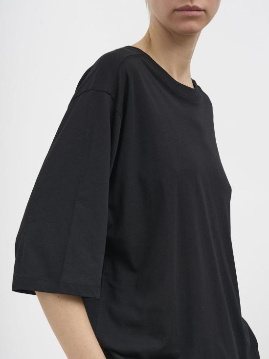 26SS 톰크롬 반팔 티셔츠 WTS618 Black - THOM KROM