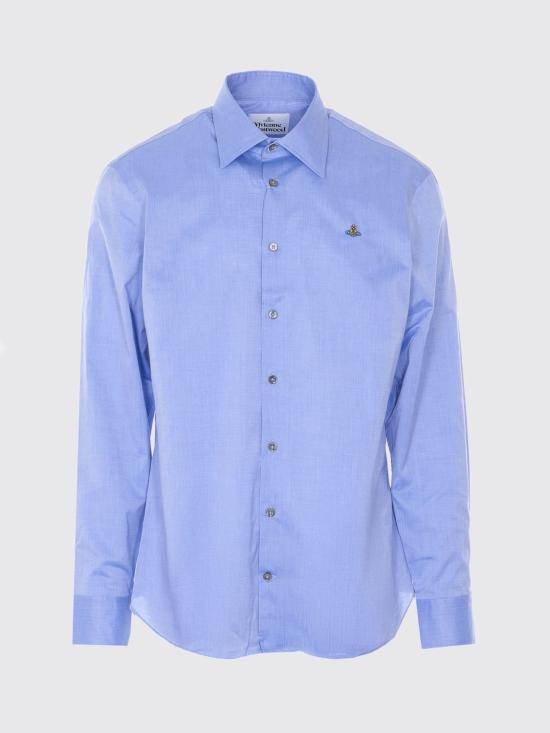 26SS 비비안웨스트우드 셔츠 2401000JW01ES K403 Blue - VIVIENNE WESTWOOD
