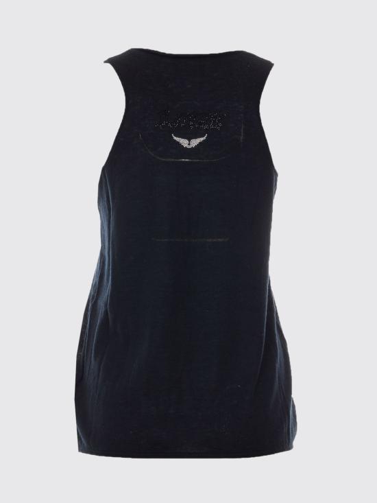 26SS 자딕앤볼테르 민소매 티셔츠 KWTO01139 011 Black - ZADIG & VOLTAIRE