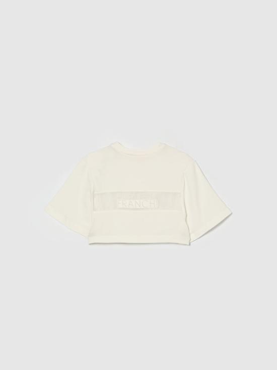 26SS [키즈] 엘리자베타프랜치 티셔츠 EFTS2540JE006 0004 Ivory - ELISABETTA FRANCHI