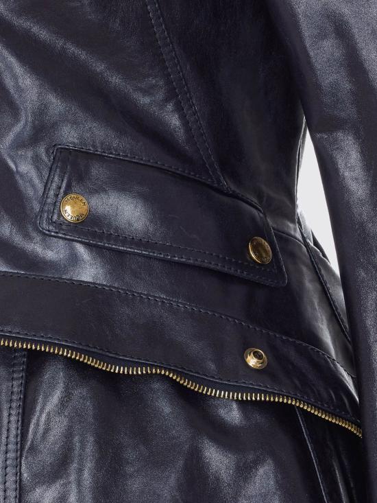 26SS 알렉산더 맥퀸 가죽 자켓 858198Q5AQW 4391 Blue - ALEXANDER MCQUEEN