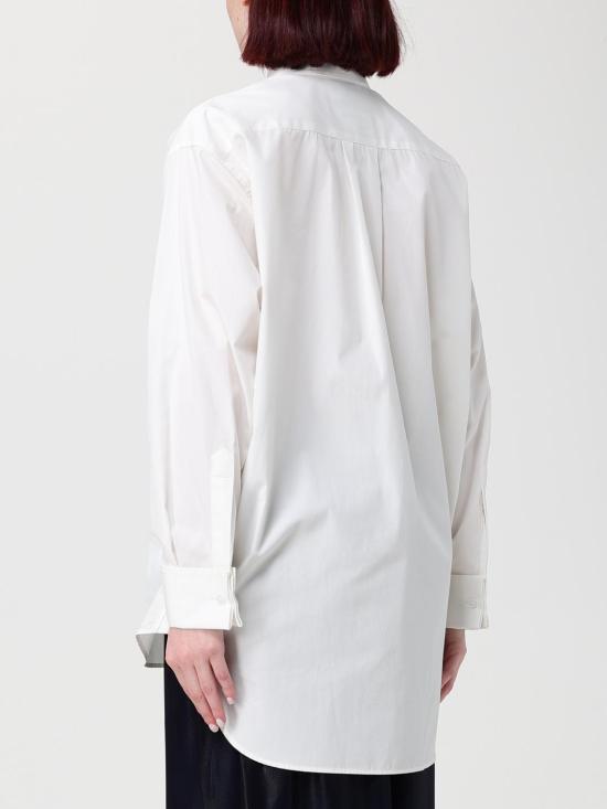 26SS MM6 메종마르지엘라 코튼 포플린 셔츠 S52DL0237M35480 101 White - MM6 MAISON MARGIELA