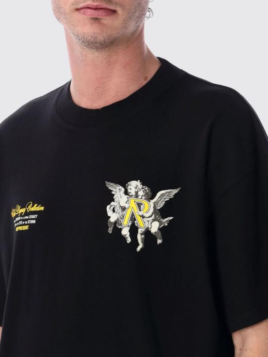 26SS 리프레젠트 반팔 티셔츠 MLM100369 01 Black - REPRESENT