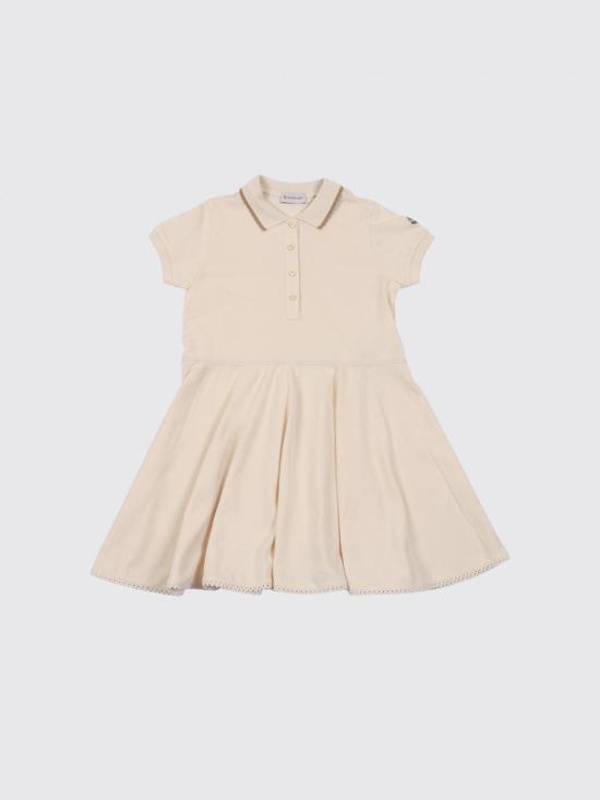 26SS [키즈] 몽클레어 원피스 8I000018496W 050 Yellow Cream