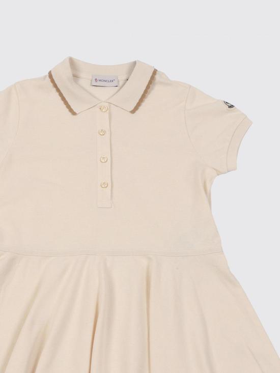 26SS [키즈] 몽클레어 원피스 8I000018496W 050 Yellow Cream - MONCLER