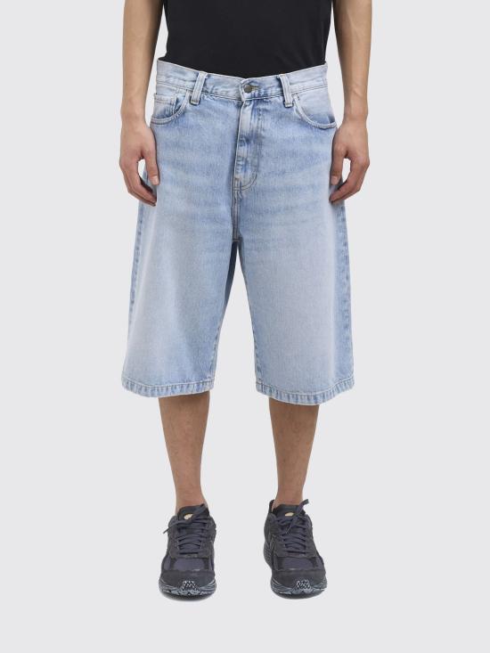 26SS 칼하트 WIP 랭던 쇼츠 I036587 01WU Gnawed Blue