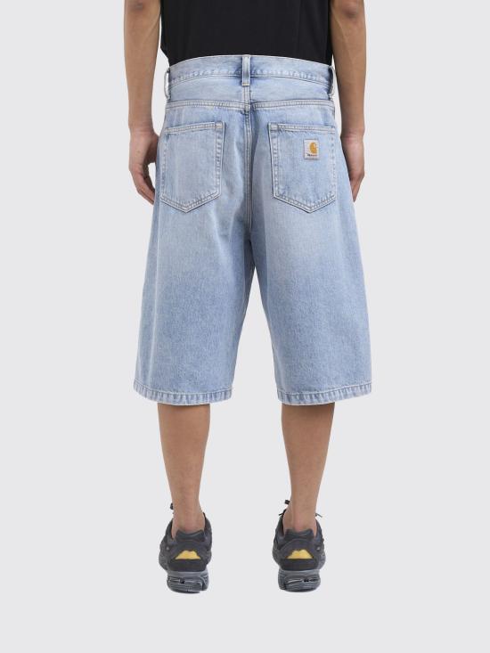 26SS 칼하트 WIP 랭던 쇼츠 I036587 01WU Gnawed Blue - CARHARTT WIP