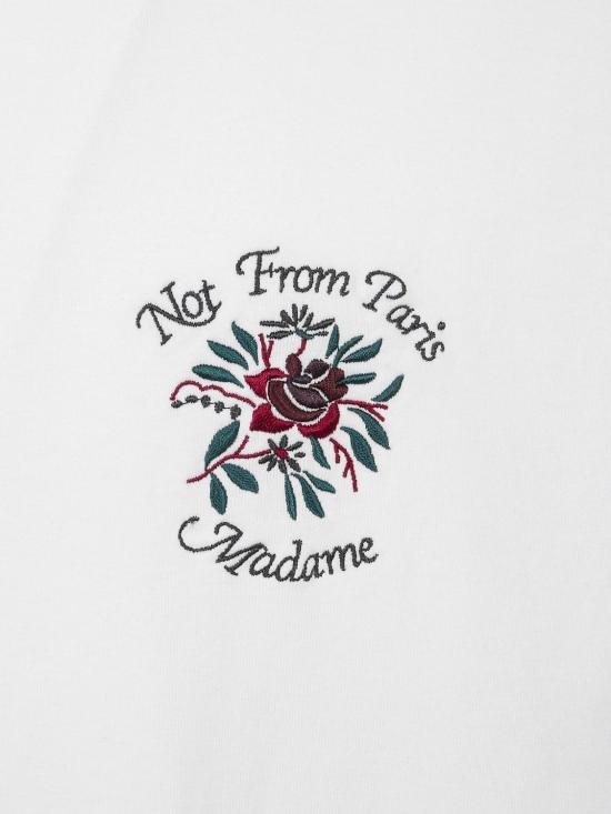 26SS 드롤드무슈 긴팔 티셔츠 JTS287CO248 OFF White - DROLE DE MONSIEUR