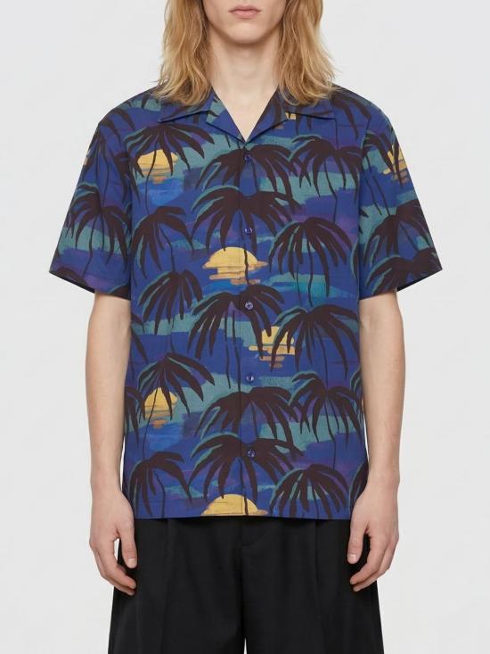 26SS 드롤드무슈 셔츠 SH228CO280 NY Blue