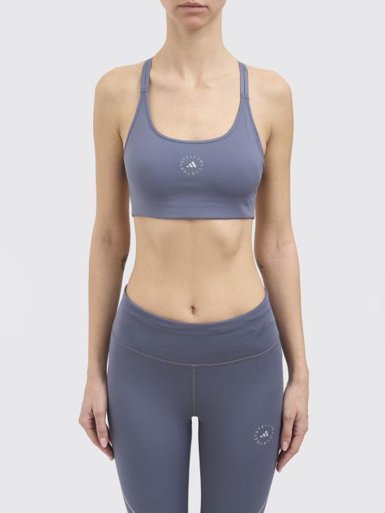 26SS 아디다스 바이 스텔라매카트니 트레이닝 티셔츠 KF1704 Gnawed Blue